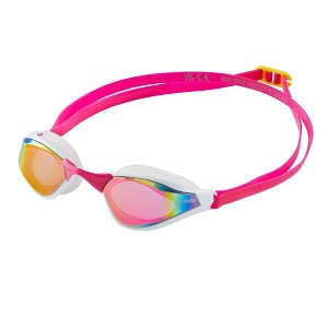 FINIS Mach 1 Low-Profile Racing Goggles With Carry Bag - 5 Nose Pieces - Swim Cap - 1 of 1