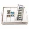 Bead Storage Solutions Elizabeth Ward 14,785 Piece Assorted Glass and Clay  Beads Set with Plastic See-Through Stackable Tray Organizer