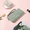 FATMOON RFID Women’s Wallet - Large Capacity Vegan Leather Clutch Purse with Detachable Wristlet for Everyday Use,Travel,and Commuting - 2 of 4