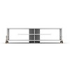 NicBex TV Stand Mid Century Modern Media Console with 4 Shelves Open Storage Entertainment Center for Living Room - 3 of 4