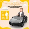 Ride On Car,12V Licensed Electric Car for 3-6 Kids,Electric Car with 2 Speeds - 4 of 4