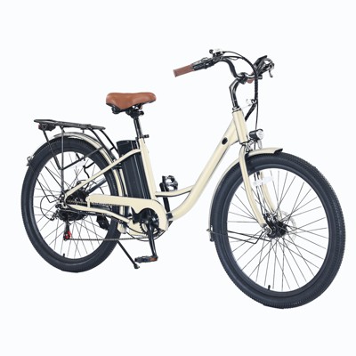 26" 350W Woman Mountain Electric Bike with 36V/13Ah Removable Battery
