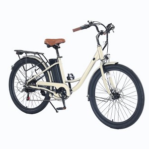 26" 350W Woman Mountain Electric Bike with 36V/13Ah Removable Battery - 1 of 4