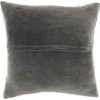 Mina Victory Luminescence Beaded Vert Stripes 20" x 20" Pewter Indoor Throw Pillow - 2 of 4