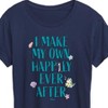 Women's - Disney - Make My Own Happily Ever After Short Sleeve Graphic T-Shirt - 2 of 4