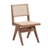 NicBex Modern Casual Rattan Dining Chairs Set,Mid-Century Kitchen Chairs,Small Accent Chairs for Dining Room,Living Room - 2 of 4