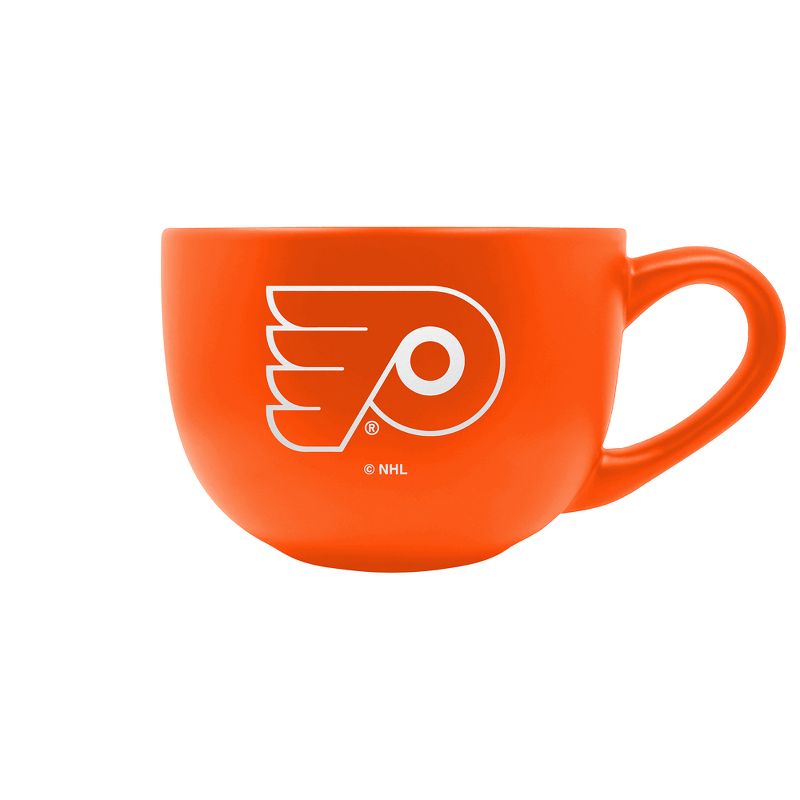 NHL Philadelphia Flyers 23oz Double Ceramic Mug, 1 of 2