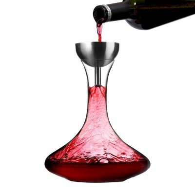 Houdini Decanter with Wine Shower