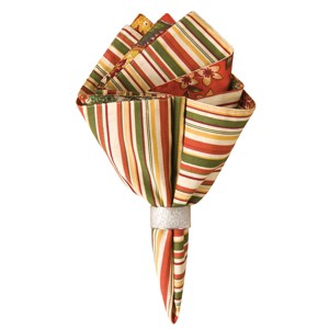 C&F Home Florentine Cotton Reversible Napkin Set of 6 - 1 of 2