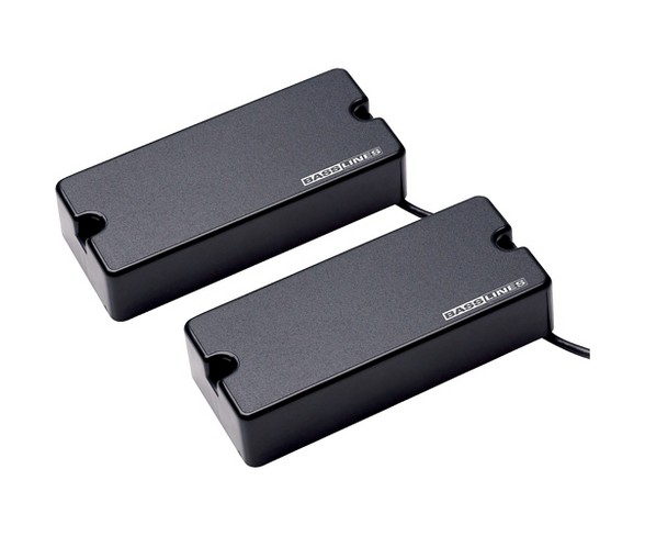 Basslines ASB-BO-4s Blackouts for Bass - Neck and Bridge Set Black