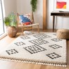 Moroccan Fringe Shag MFG246 Power Loomed Indoor Rugs - Safavieh - 2 of 4
