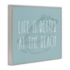 Stupell Industries Better at Beach with Shell, 30" x 24" - 3 of 4