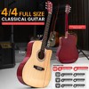 Pyle 41" Full-Size Acoustic Guitar Kit with Digital Tuner and Accessories - Natural (PGSTGR007N2) - 3 of 4