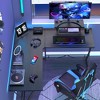 Mr Ironstone L Shaped Gaming Desk Corner Computer Desk, Home Office Desks Writing Workstation with Large Monitor Stand (51 Inch) - 4 of 4