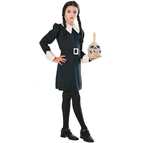 Rubies Wednesday Addams Nevermore Academy Girl's Costume Medium : Target