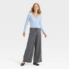 Women's Wide Leg Pull-On Pants - A New Day™ - 3 of 3