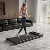 ROOMTEC Walking Pad 300 lb Capacity,Desk Treadmill for Home Office,Protable Treadmill Under Desk,0.6 to 3.8 mph Portable Treadmill - 2 of 4