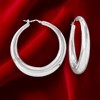 Ross-Simons Italian Sterling Silver Hoop Earrings - 4 of 4