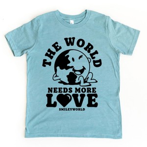 The Juniper Shop SmileyWorld The World Needs More Love Youth Short Sleeve Tee - 1 of 4