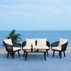 Belmi 4 Piece Rope Patio Outdoor Living Set  - Safavieh - image 2 of 4