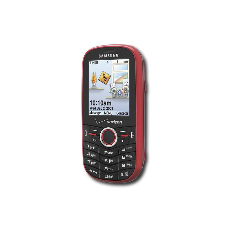 Samsung Intensity SCH-U450 Replica Dummy Phone / Toy Phone (Red) (Bulk Packaging), 2 of 5