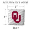 NCAA Oklahoma Sooners 4pk White Toss Game Set - 3 of 4
