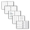 Weekly Planner Ruled for Open Scheduling, 8.75 x 6.75, Black Cover, 12-Month (Jan to Dec): 2026 - 4 of 4