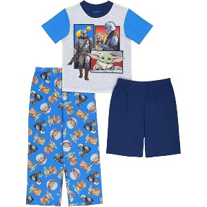 STAR WARS Little/Big Boys' 2-Piece or 3-Piece Loose-Fit Pajama Sets - 1 of 4