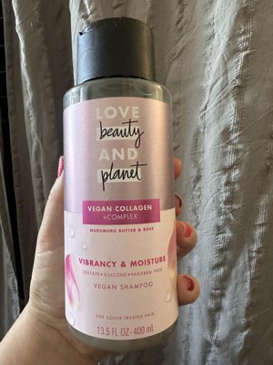 Love Beauty And Planet Blooming Color Shampoo and Conditioner, Murumuru  Butter, Sugar & Rose, 13.5 oz, 2 ct : : Beauty & Personal Care