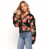 Reeva Button Front Floral Cardigan - 4 of 4