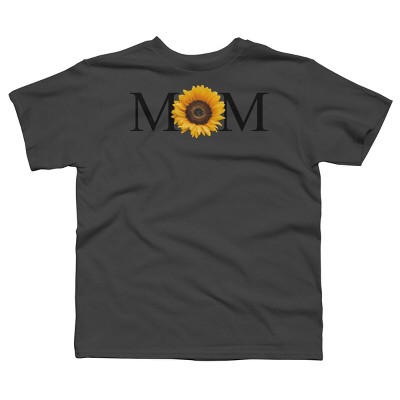 Boy's Design By Humans Mother's Day Sunflower Mom By FridayFusion T-Shirt