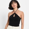 Women's Halter Sweater Bodysuit - Future Collective - 3 of 3