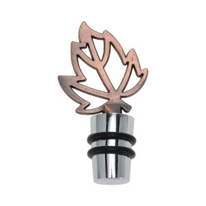 Unique Bargains Maple Leaf Stopper Aluminum Alloy TPE 4.13"x1.46"x0.79" 1 Pc - 1 of 3