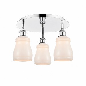 Ellery - 3 Light Flush Mount In Nautical Style-9.5 Inches Tall and 16.5 Inches Wide - 1 of 1