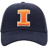 NCAA Illinois Fighting Illini Structured Brushed Cotton Vapor Ballcap: Adjustable Adult Hat - 3 of 4