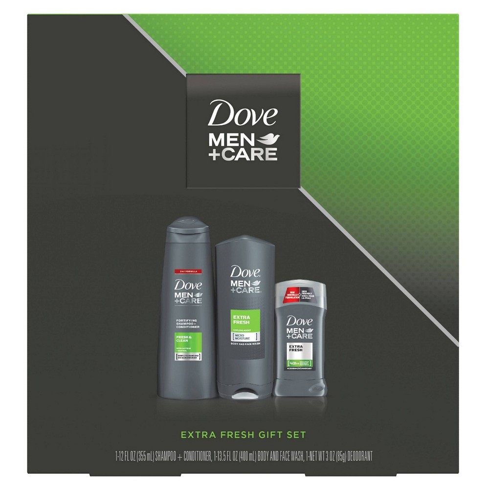 UPC 011111015647 product image for Dove Men + Care Fresh Bath And Body Set - 3pc | upcitemdb.com