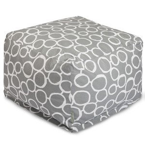 Majestic Home Goods,Ottoman Pouf Fusion - 1 of 4