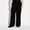 Women's Mid-Rise Wide Leg Trousers - Wild Fable™ - 2 of 3