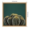 Amanti Art Cactus I by Andre Eichman Canvas Wall Art Print Framed 16 x 16-in. - 4 of 4