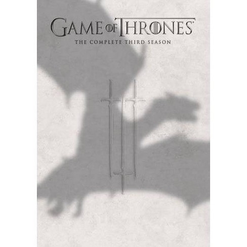 Game Of Thrones The Complete Third Season Dvd Target