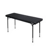 Odyssey CTBC2060 Mesa plegable alfombrada para DJ con sistema de patas  regulable