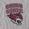 Men's California State University Chico Official Stacked T-Shirt - 2 of 4