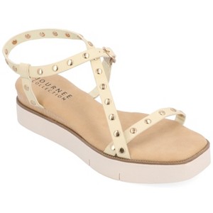 Journee Women's Lindsay Sandals - 1 of 4