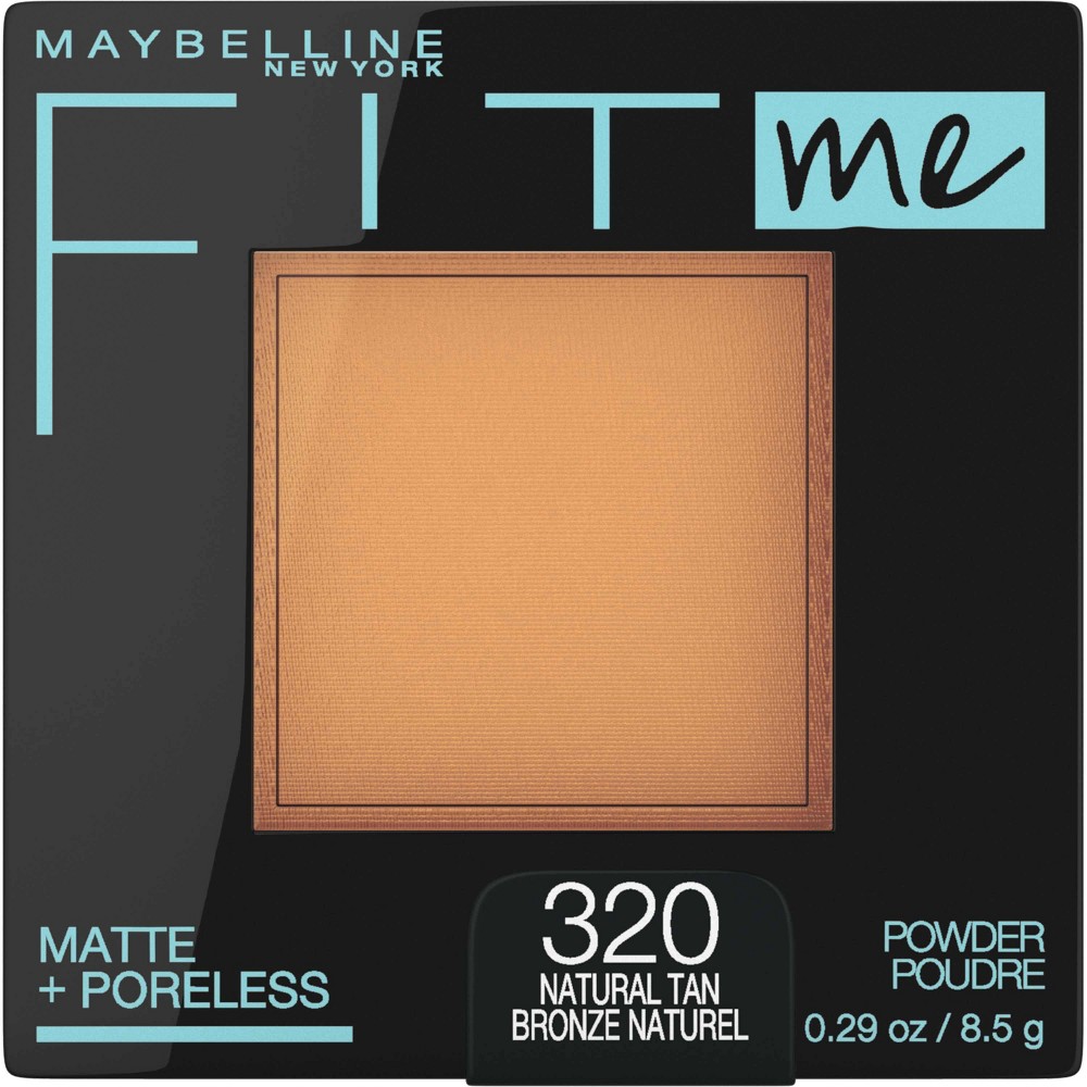 Photos - Other Cosmetics Maybelline MaybellineFit Me Matte + Poreless Pressed Powder - 320 Natural Tan - 0.29o 