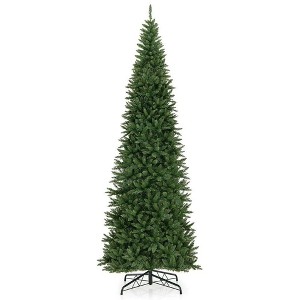 Resenkos 12-Ft Tall Artificial Christmas Tree with 800 Warm White LEDs - Green - 1 of 4