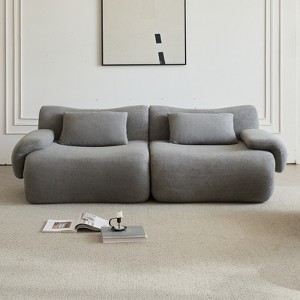 GDFStudio Peacock Modular Boucle Fabric and Compressed Memory Foam Sectional Sofa - 1 of 4