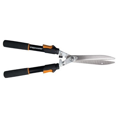 extendable handle hedge shears