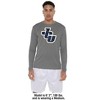 John Carroll University Adult Sport Long Sleeve Shirt Primary Logo, Athletic Heather - image 3 of 4