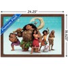 Trends International Disney Moana 2 - Group Framed Wall Poster Prints - 3 of 4