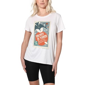 Women's Star Trek Tos Episode 14 Loose T-Shirt White - 1 of 4